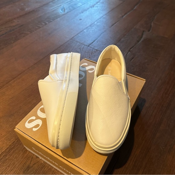 Soludos Cream Slip-On Platform Sneakers NWOT - Picture 6 of 7